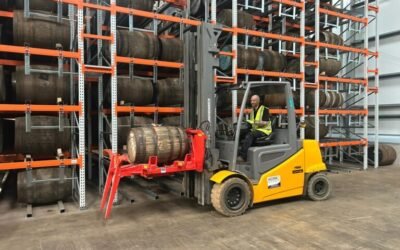 Cask dealership firm upgrades warehouse machinery