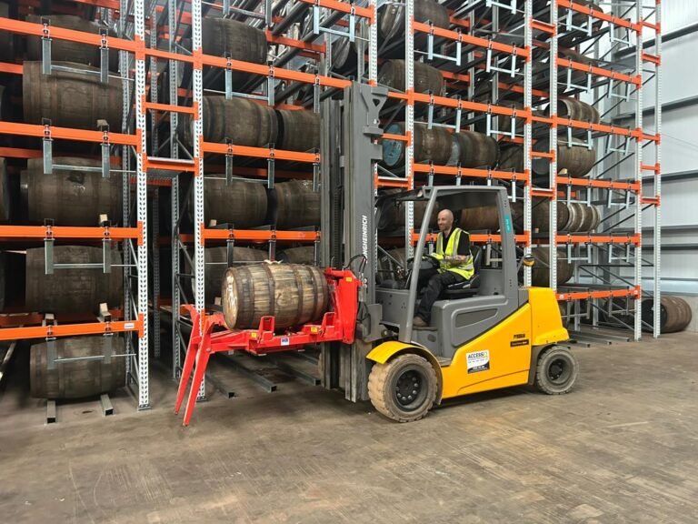 Cask dealership firm upgrades warehouse machinery